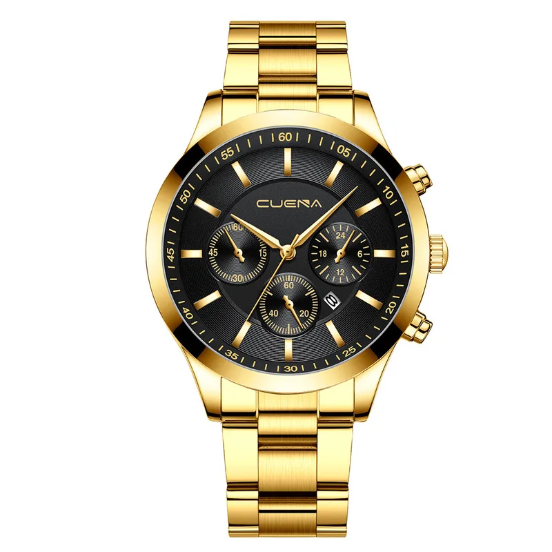 

Fashion Men Watch Luxury Stainless Steel Waterproof Quartz Wristwatches Male Clock Sports Watches Man Reloj Hombre Drop Shipping