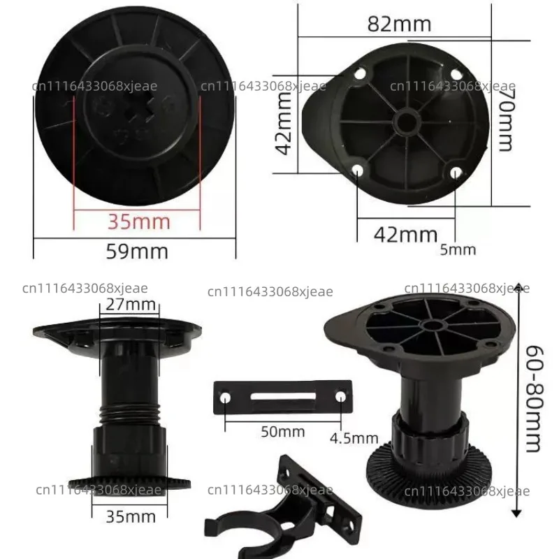 Cabinet Foot Adjustment Wrench Telescopic Wardrobe Table Leg Leveling Installation Tool