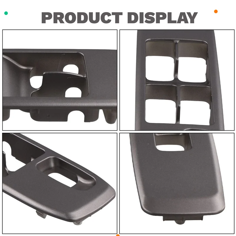 

For Mitsubishi Pajero/Montero V73 V77 00-06 Power Window Switch Panel 1Pair MR604166 8619A040HA Front Door Window Bezel