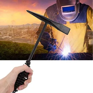 Hoch -Kohlenstoff -Stahlschweißhammer, Federkabel, Schweißhammer, 300 500 g Elektriker Hammer, zwei Spezifikationen 4 Hauptverkaufshammerlötpicker - №2