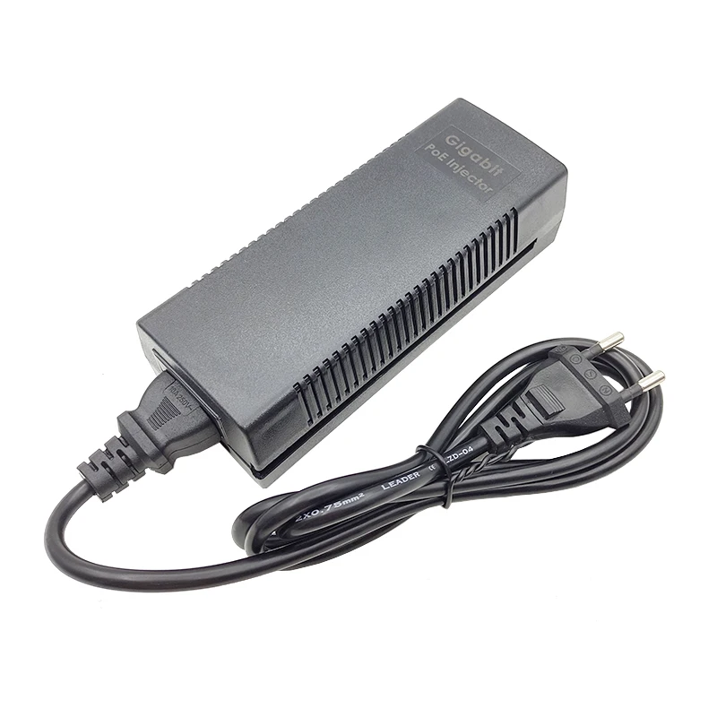 جيجابت PoE 48 فولت 1A حاقن 1000Mbps 48 فولت امدادات الطاقة 48V1A ل CCTV الأمن IP هاتف مزود بكاميرا POE إيثرنت محول AP المملكة المتحدة الاتحاد الأفريقي الاتحاد الأوروبي
