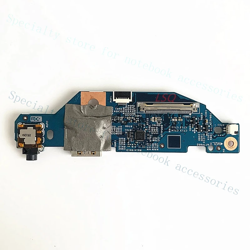 A+  for Dell Inspiron 7706 2-in-1 USB Board Audio Board SD Card Reader Board 0DFKXV