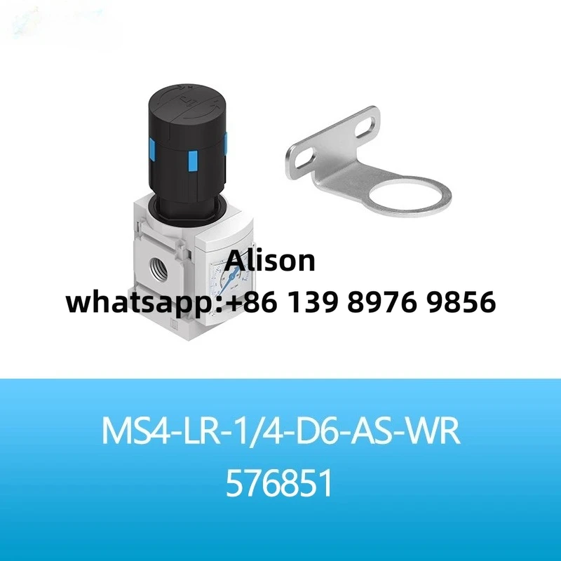 

Оригинальный пневматический компонентный редукционный клапан MS4-LR-1/4-D6-AS-WR 576851