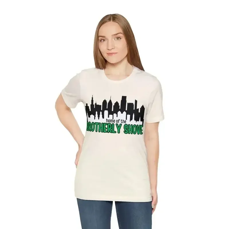 Home Of The Brotherly Shove T Shirt Philly Sports Jersey