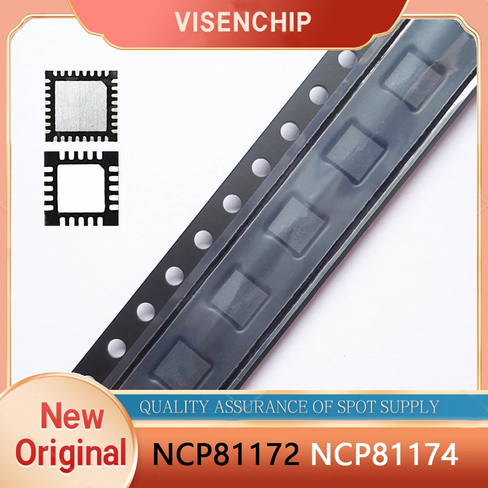 5 Buah Baru Asli NCP81172MNTXG NCP81174MNTXG NCP81172 NCP81174 P81172 P81174 81172 81174 QFN
