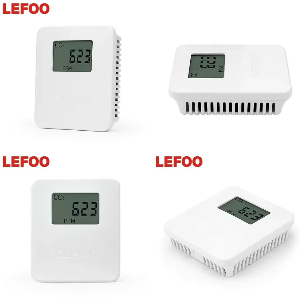 LEFOO ODM OEM Small Type Simple Indtallation CO2 Sensor for Indoor Use