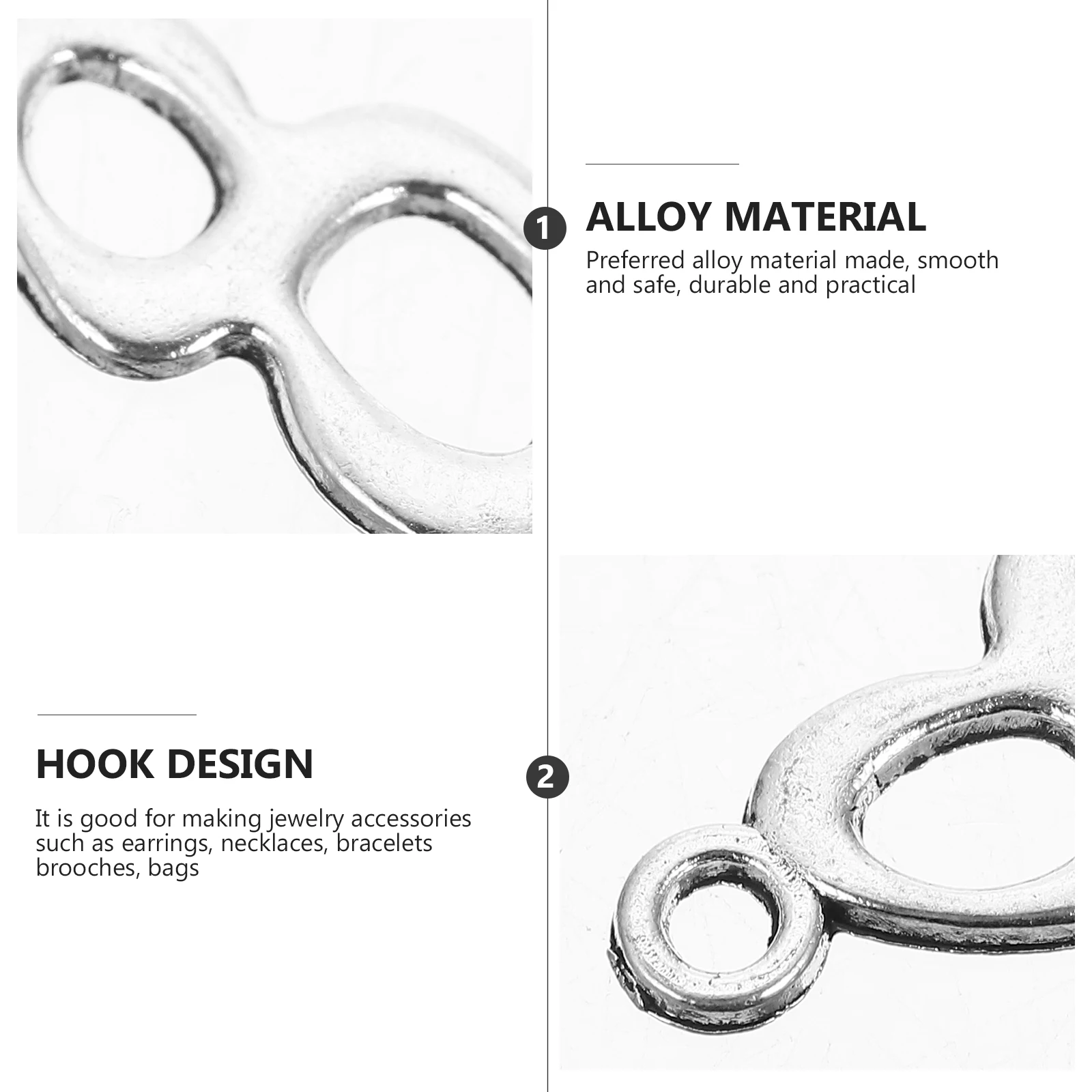 

50pcs Number Pendant Alloy Charms DIY Jewelry Making Metal Numbers Charm for Keychains Bracelets Lightweight Durable