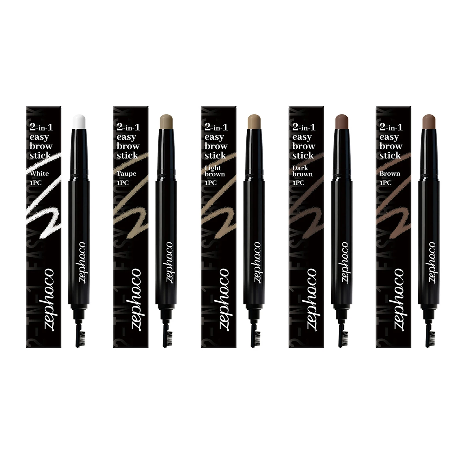 Smooth Pigmented Eyebrow Pencil Daily Use Smoothing, Creamy Texture Glides On Easily. On-the-Go Touch-Ups