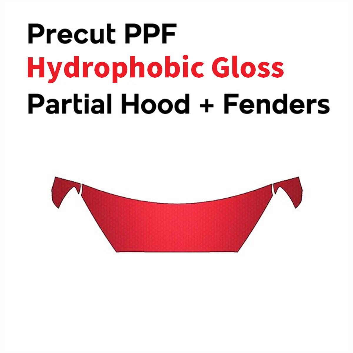 

PreCut PPF Paint Protection Film Gloss DIY Clear Bra Kit for KIA K900 2015-2017 Partial Hood Fenders Mirrors