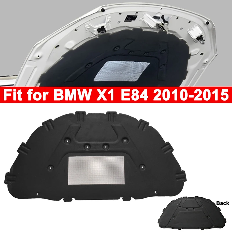 

Front Engine Hood Bonnet Insulation Cotton Pad Sound Heat Soundproof Heat Insulation Mat For BMW X1 E84 2010-2015 Car Accessorie