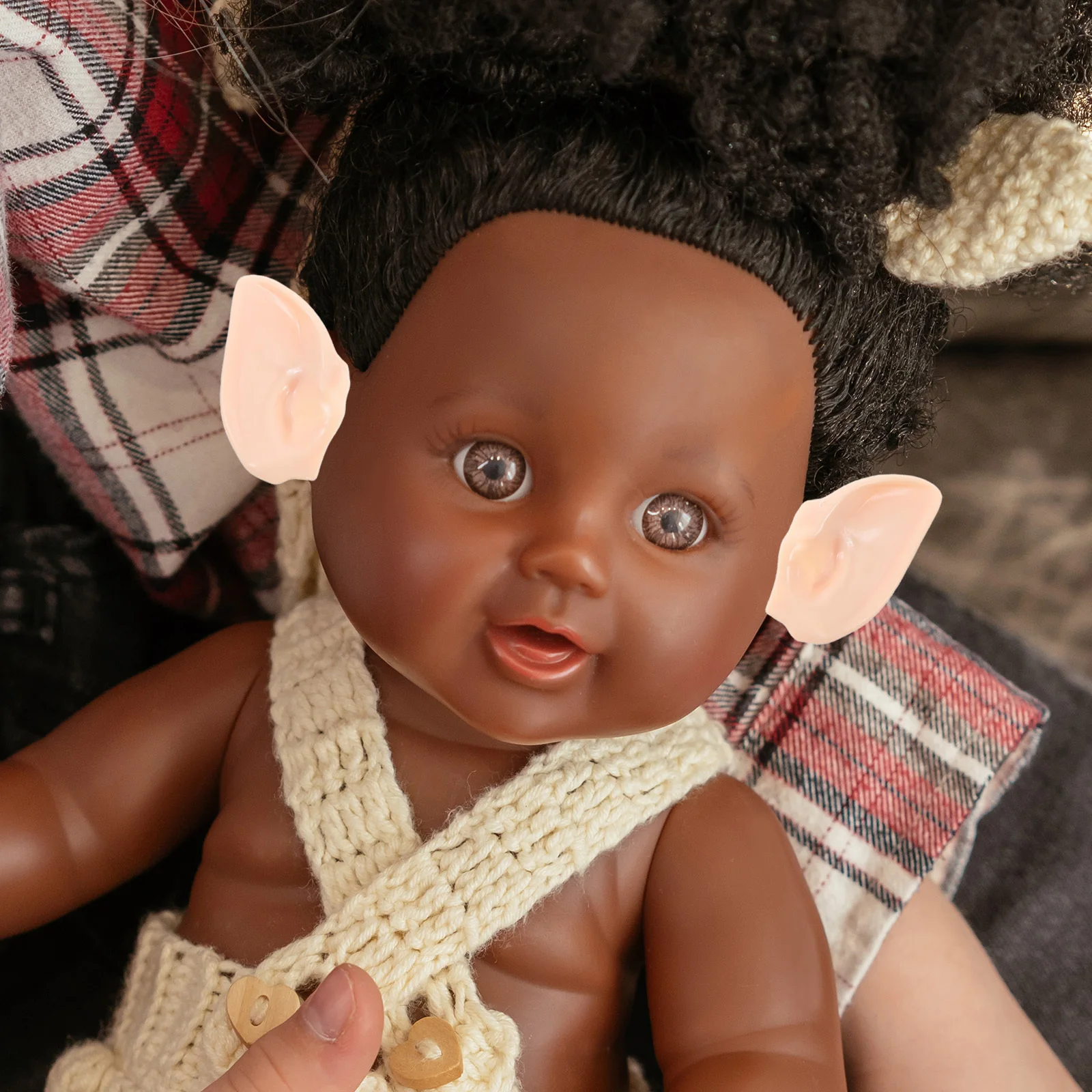 

1 Ears Handmade Elf Ear Design For Ear Crafting Kit Diy Costume Decoration Lifelike Appearance Unique Character