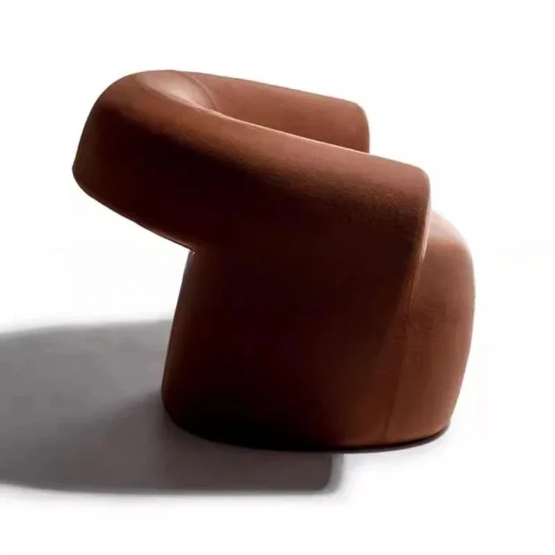 

Nordic single sofa, lazy chair living room, light luxury balcony for home use, leisure and creative special-shaped