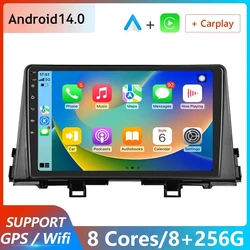 4G+WIFI Android 14 Car Audio Radio Multimedia Video Player For KIA PICANTO Morning 2017 2018 2019 2020 GPS RDS DSP NO DVD