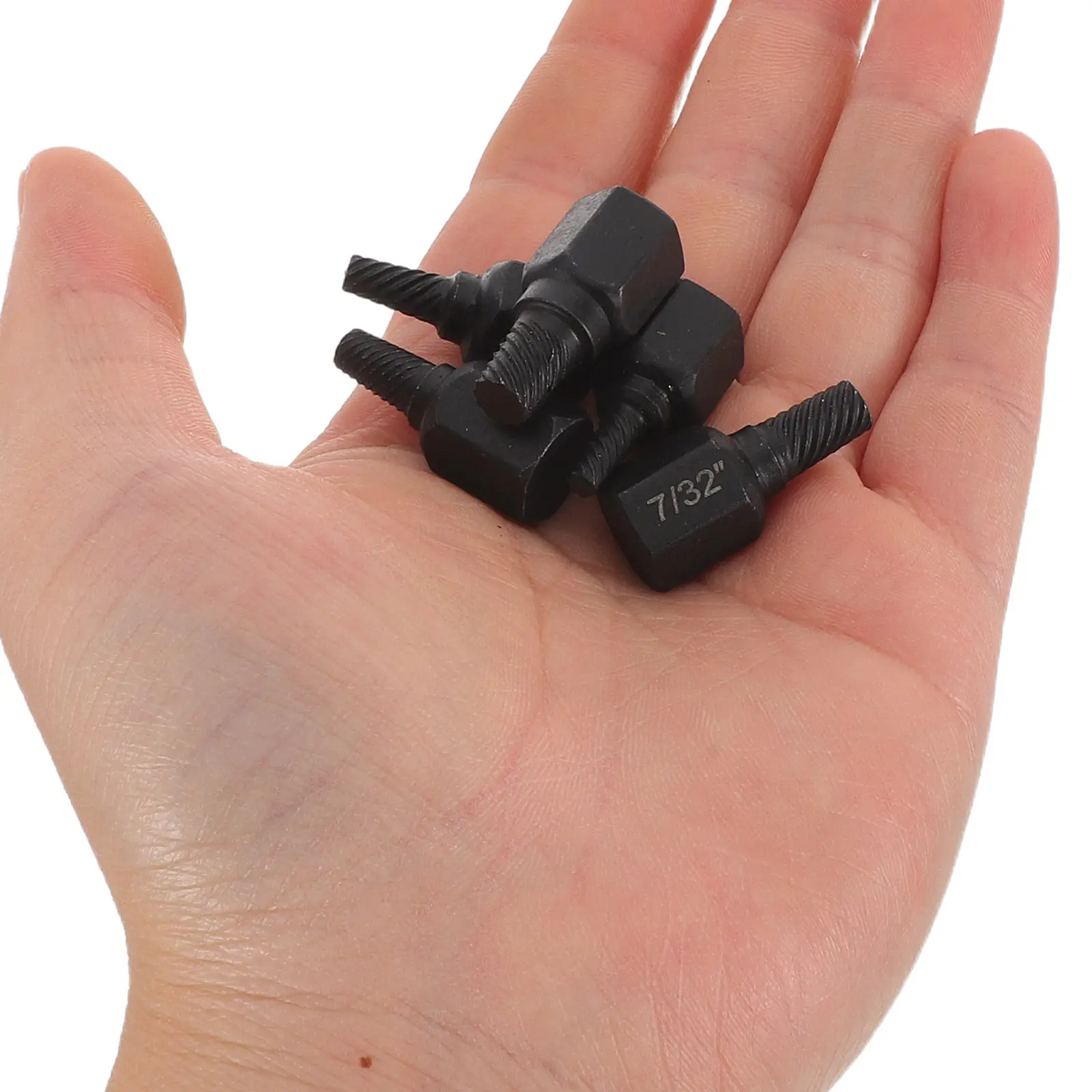 

5Pcs Multi Spline Screw Extractor Set Spiral Flute Damaged Bolt Remover Tool for Broken Stripped Screws Hex Fasteners Precision