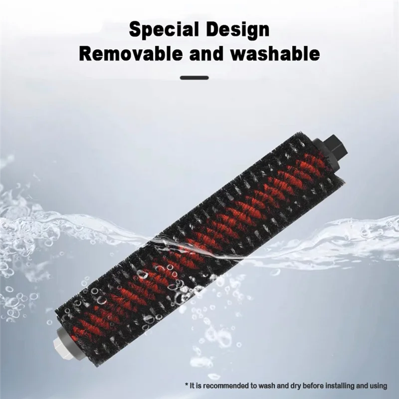 RMWIN-Accessories For Roborock S8 Pro Ultra S7 Max Maxv Ultra Vacuum Cleaner Roller Brush High-Speed Cleaning Brush