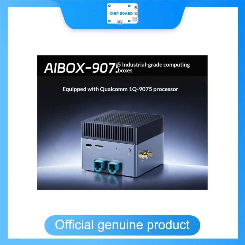 

Firefly AIBOX-9075 Edge AI Computing Box, IQ-9075 Industrial High-Temp Qualcomm Platform, 200TOPS AI Accelerator