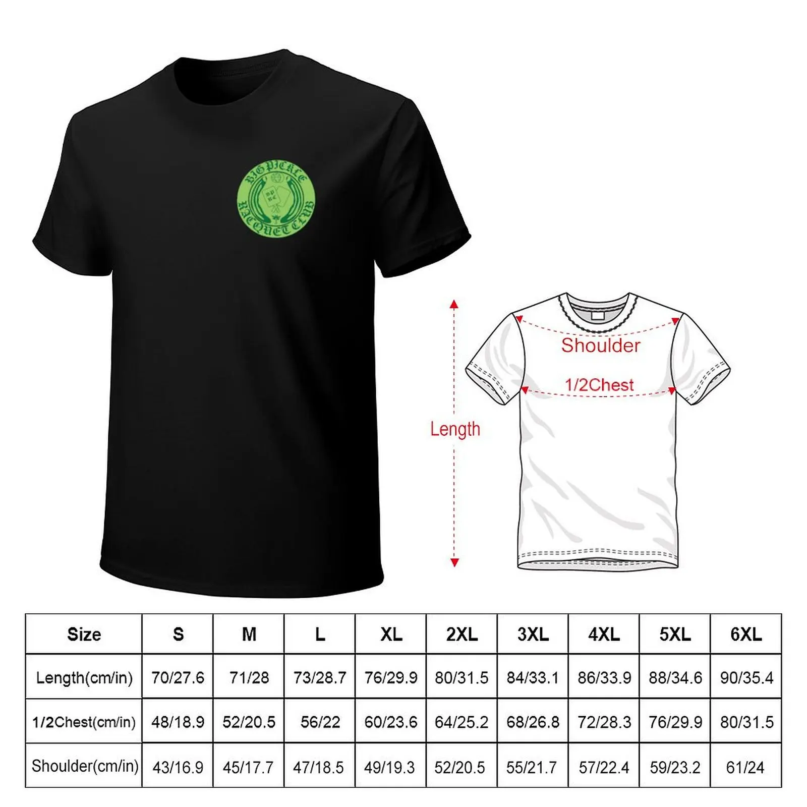 Big Pickle Racquet Club T-Shirt cotton tshirt 100% T-Shirt