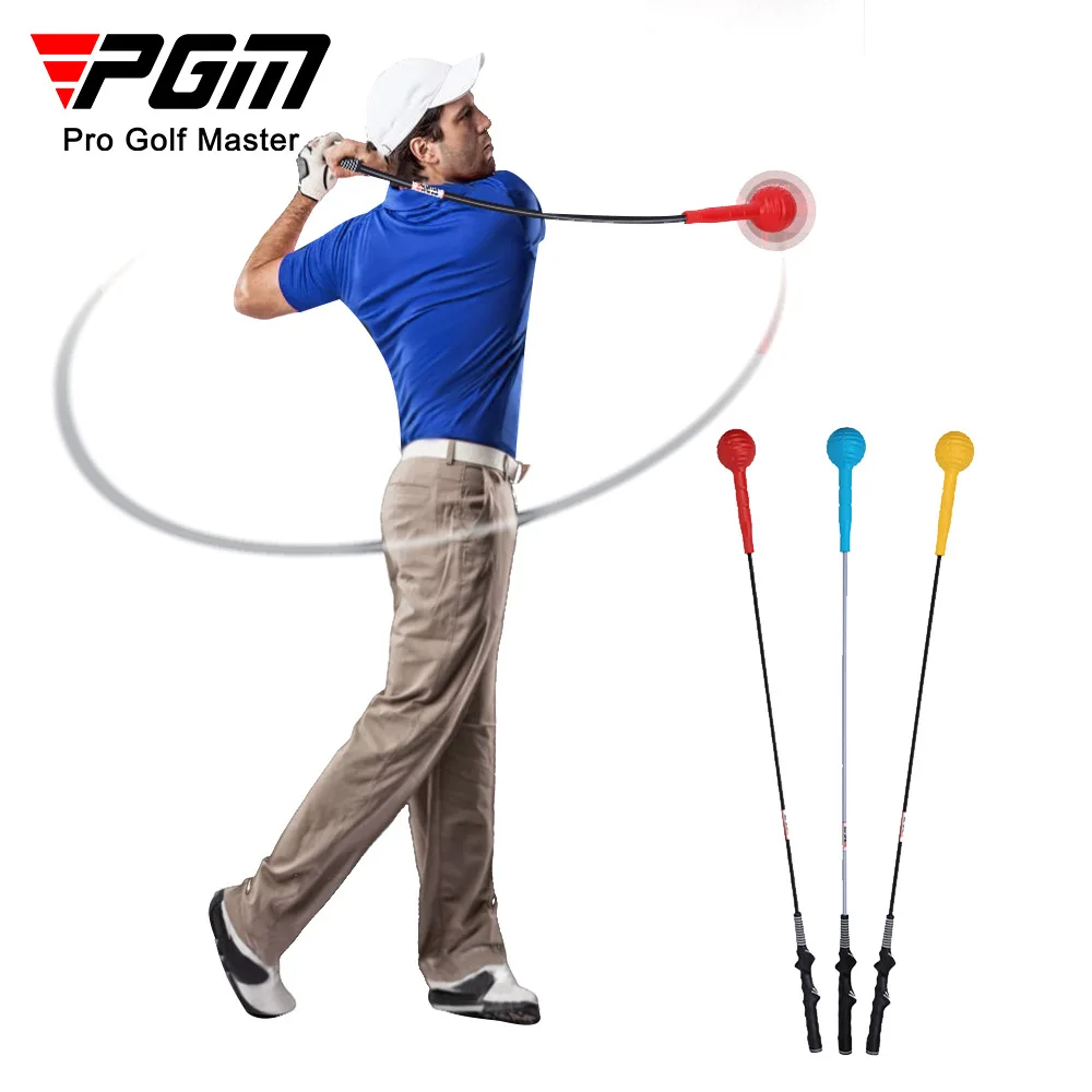 PGM Golf Swing Trainer Stick Soft Practice Tempo Rod Hand Grip Beginner Training Accessories Golf Aid Equipment HGB011