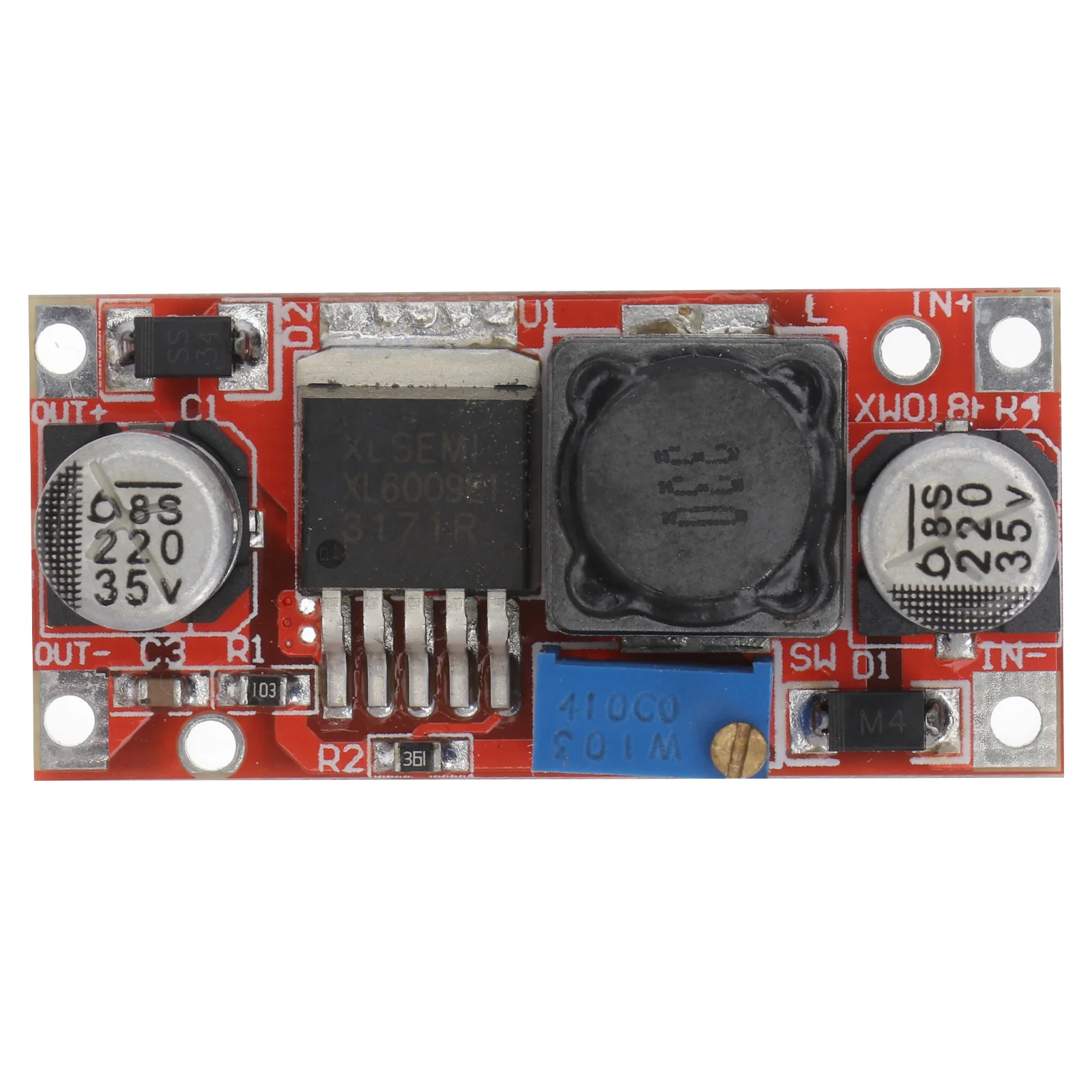 

Step up power supply module DC DC booster module Adjustable power supply module LM2577S power module