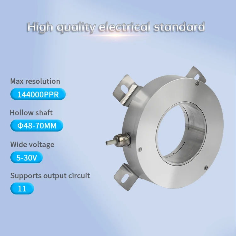 K130 INCREMENTAL Photoelectric ROTARY Encoder ลิฟท์ Encoder 1024 Encoder DC5-30V AB 2 เฟส