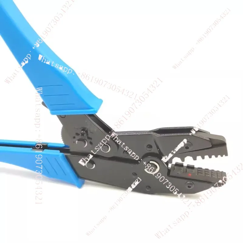 

Клещи для обжима LX-06WF2C с храповым механизмом, специальные для E-образных и предварительно изолированных наконечников, для холодной опрессовки.