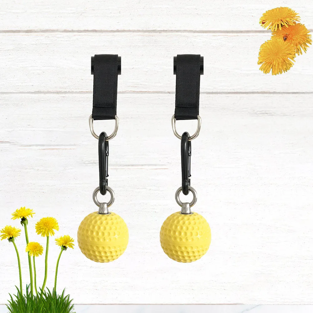 

1Pair Solid Grip Ball Exercise Training Aids Anti-Skid Texture Hanging Straps for Pull-Up Wrist Arm Strength Fitness Sling Home