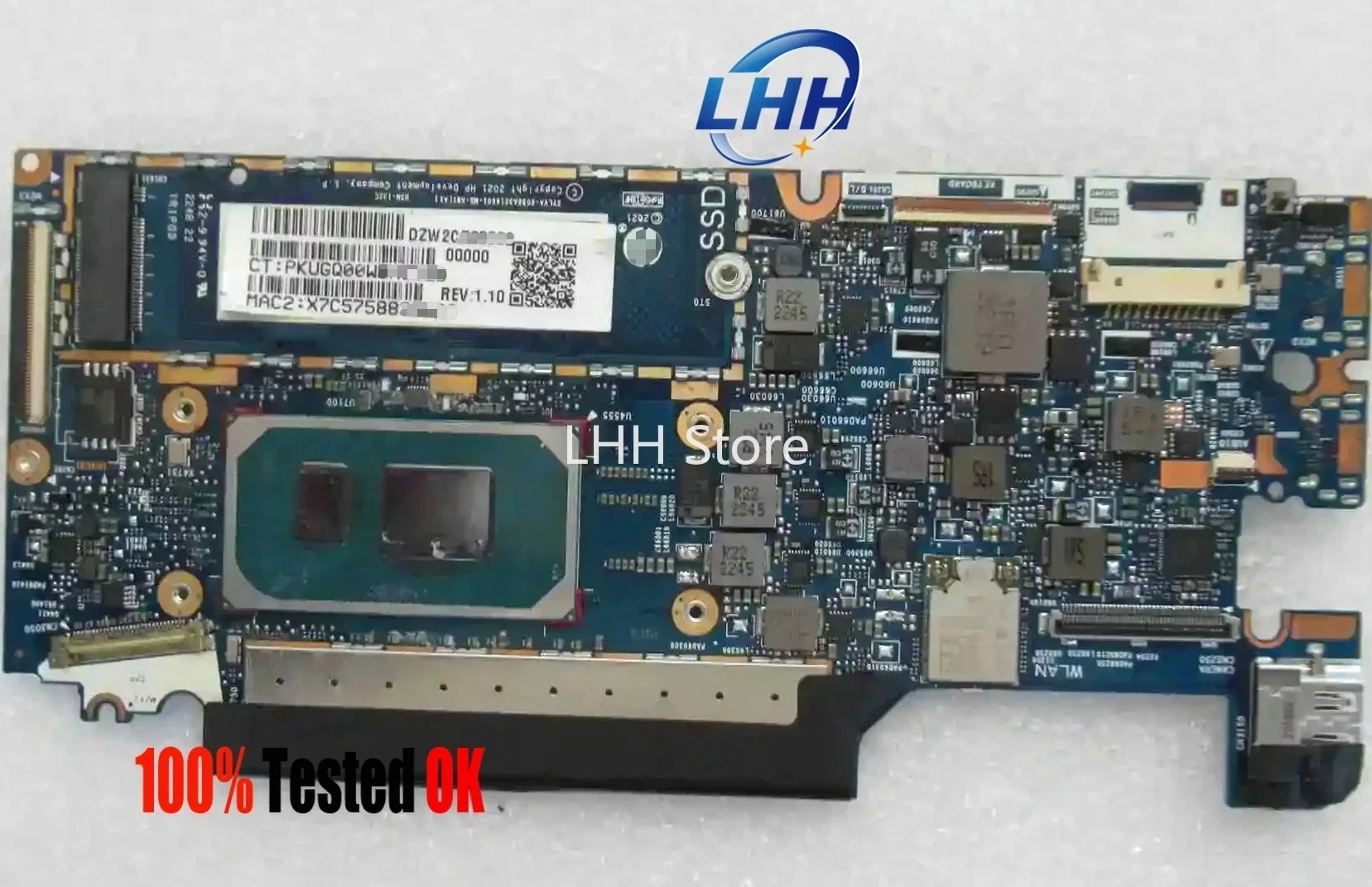 Laptop Motherboard for HP Elite Dragonfly G2 Mainboard 6050A3218601-MB-A01 CPU I7-11th I5-11th SRK05 M42287-601 M42288-001