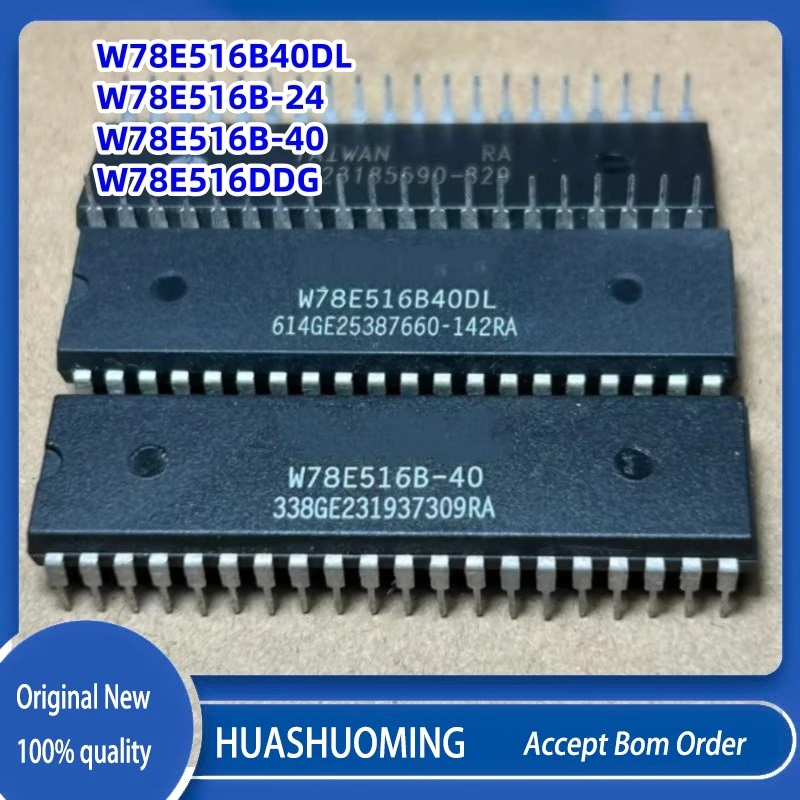 

10 шт./партия W78E516DDG W78E516 W78E516B-24 W78E516B40DL W78E516B W78E516B W78E516B W78E516DD DIP40