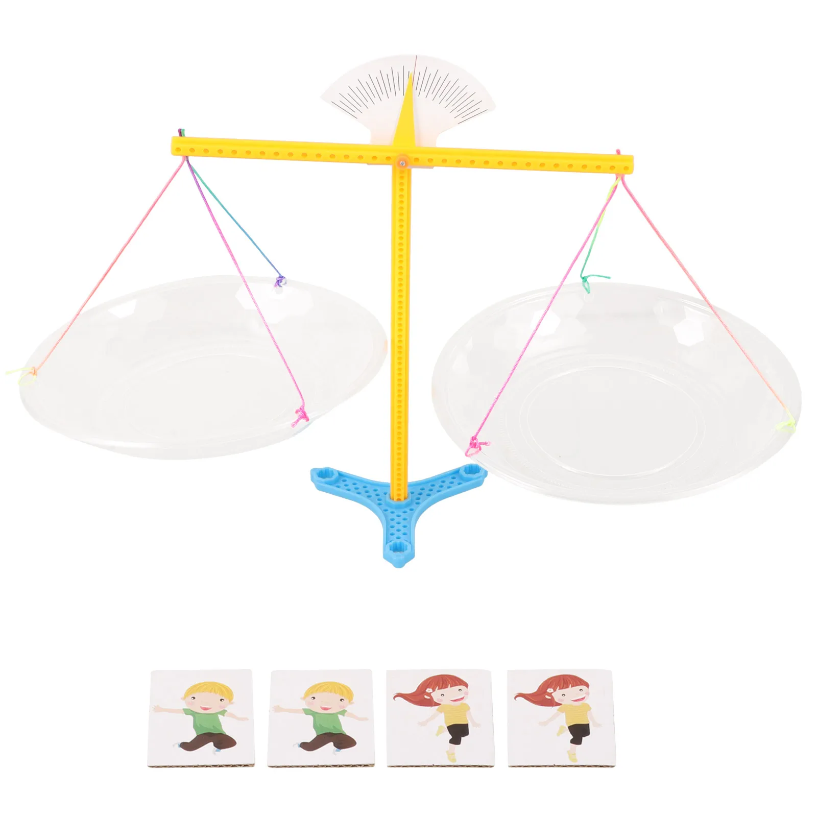 1 set 1 Set Diy Balance Scale Craft Kit Kids Assemble Science Learning Handmade Assembly Stem Scale Assembly Diy