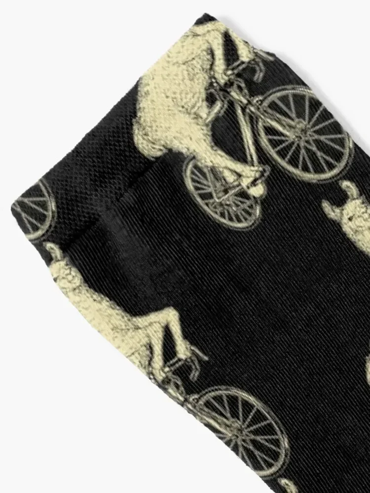 Cycling Llama Socks cute snow Stockings man Boy Socks Women's