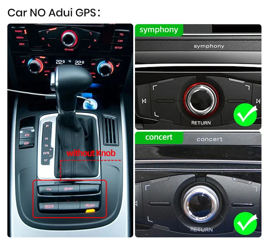 8,8 Zoll Bluetooth Wireless CarPlay Android Auto Autoradio für Audi A4 A4L B8 2009-2016 8-Kern 4G WiFi Stereo Multimedia Player