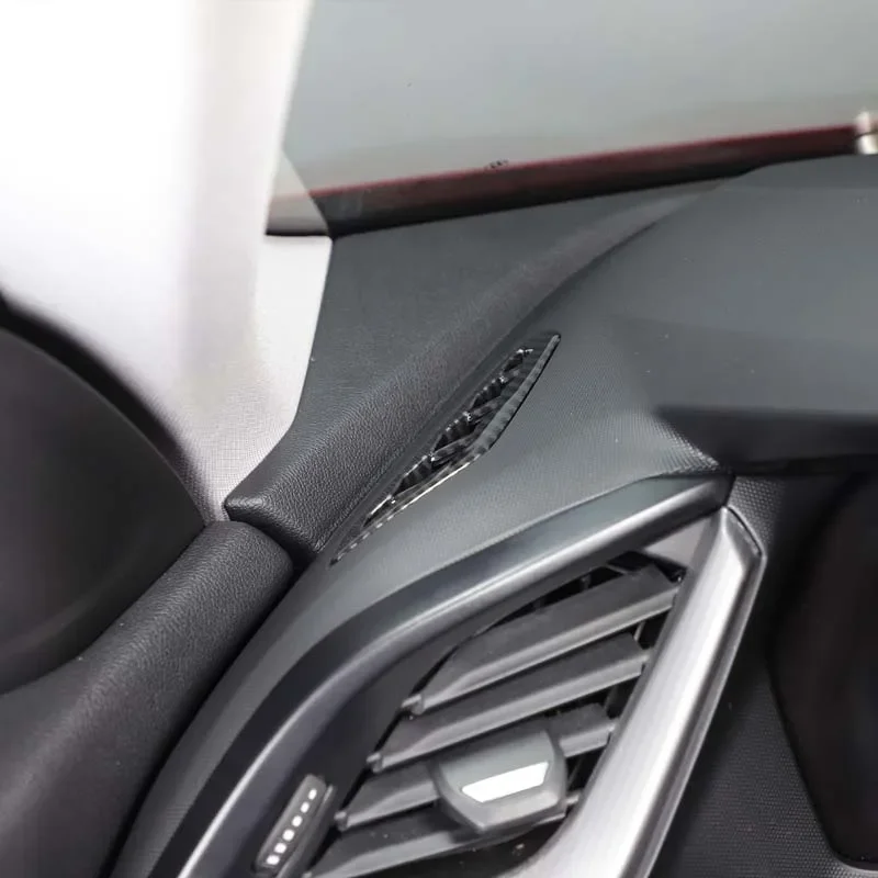 

For BMW 1 2 Series F40 F44 2020-2024 ABS carbon fiber car dashboard air outlet decorative frame cover sticker car accessories