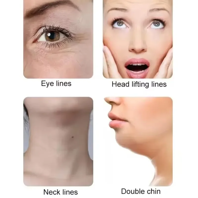 Electric Radio Frequency Apparatus Color Light Gua Sha Tools EMS Facial Lifting Vibration Massage Apparatus Neck Beauty Apparat - view 4