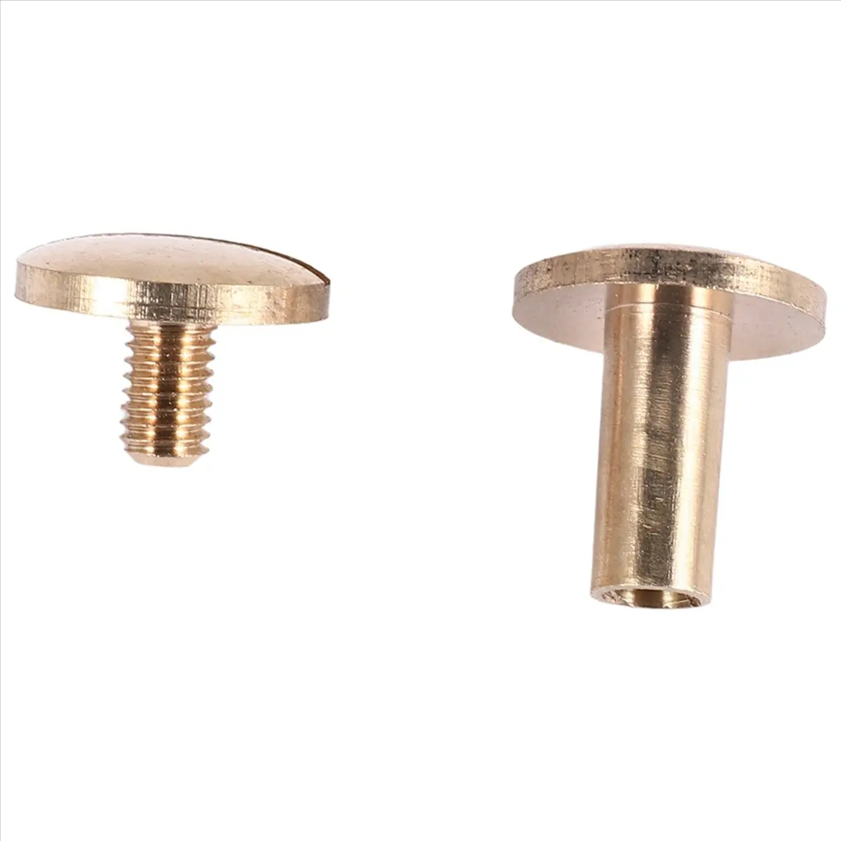 

Наборы электроинструментов: 10 шт. латунных заклепок-пуговиц для кожи, 8 мм