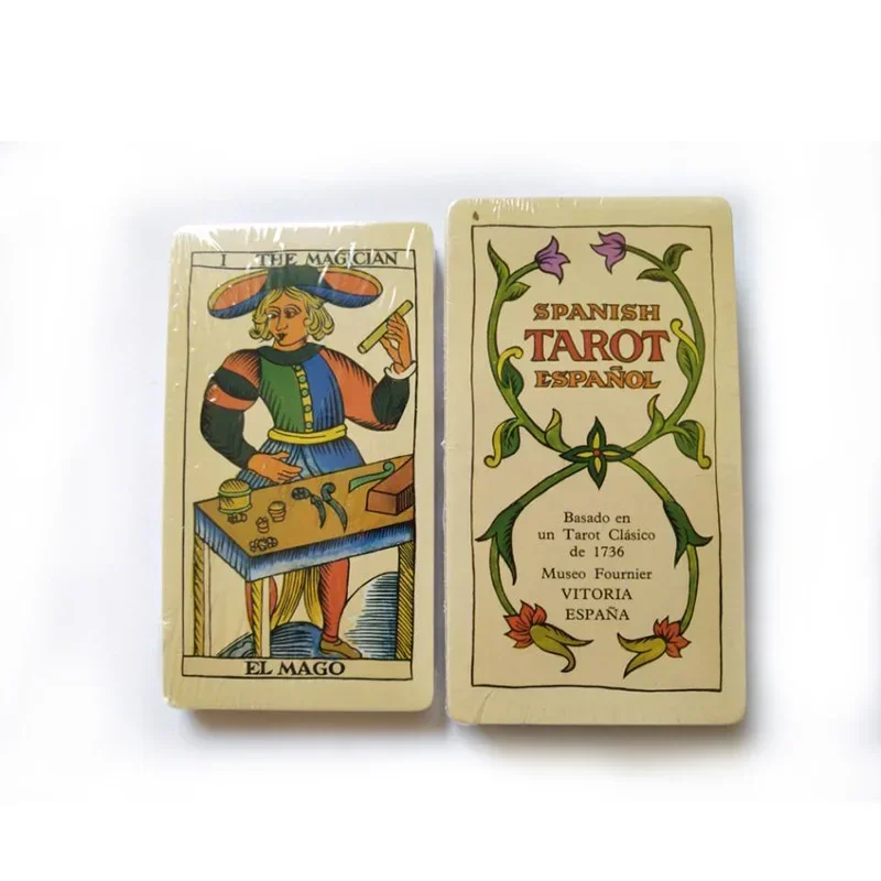 Juego de mesa de Tarot, cartas divertidas, juego clásico de Tarot español, 22 piezas/78 piezas