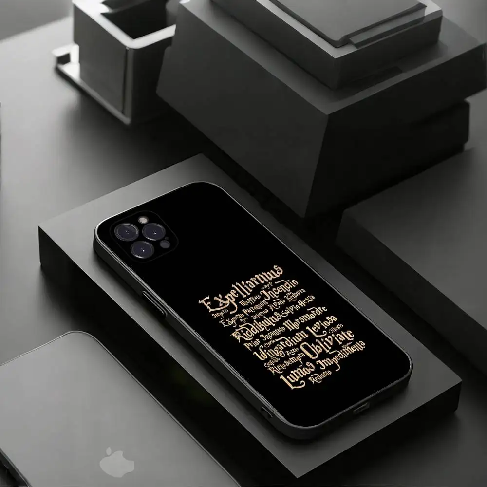 Classic Magic Spells Phone Cases For iPhone 18 17 16 15 14 13 12 11 Pro Max Plus Luxury Camera Protection Plastic 2