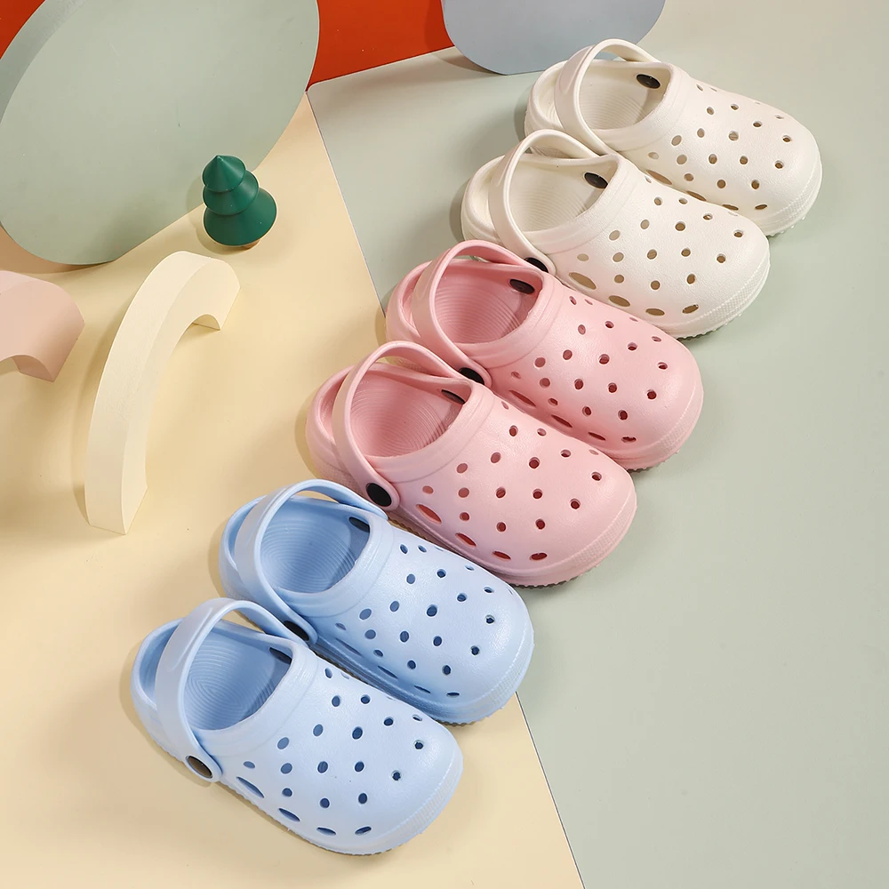 Fashion Girl Boy Summer Slippers EVA Beach Sandals Garden Shoes Soft Kids Outdoor Slippers Flip Shoes - view 3