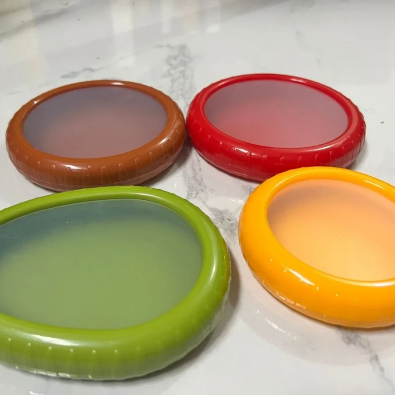 4 cajas de almacenamiento de frutas frescas, contenedores ahorradores de frutas, contenedores de almacenamiento de frutas, cajas de almacenamiento para nevera ahorradores de alimentos de silicona reutilizables