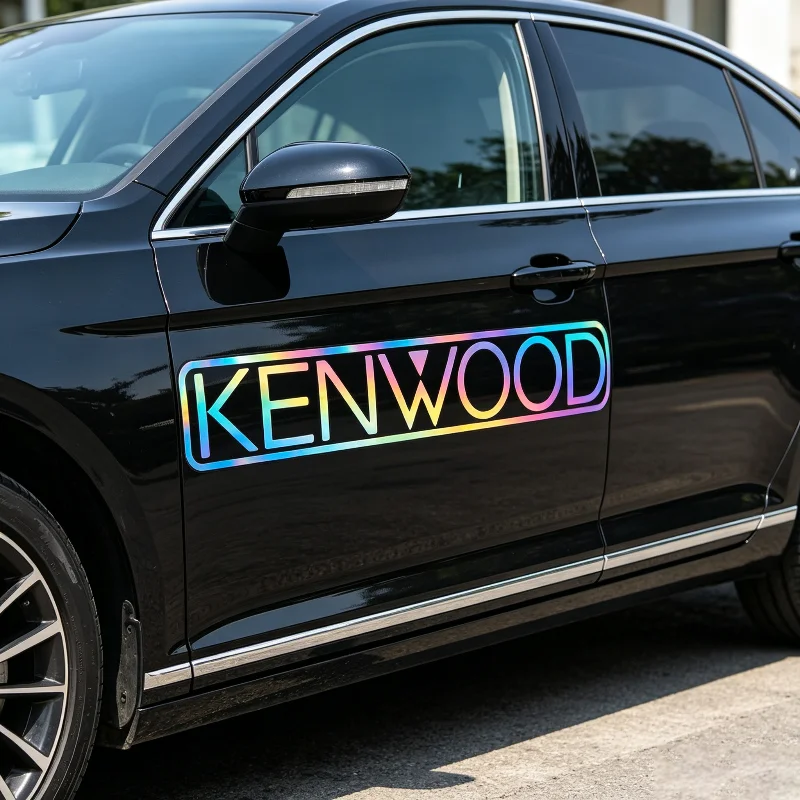 BLKUOPAR For Kenwood Car Stickers Sunscreen Simple Decals Fashionable Creative Vinyl Windows Motorcycle Decor Car Styling
