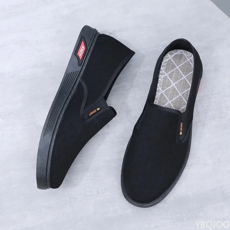 

Men's flat casual single shoes are wear-resistant non slip simple comfortable breathable lightweight versatile men's shoes