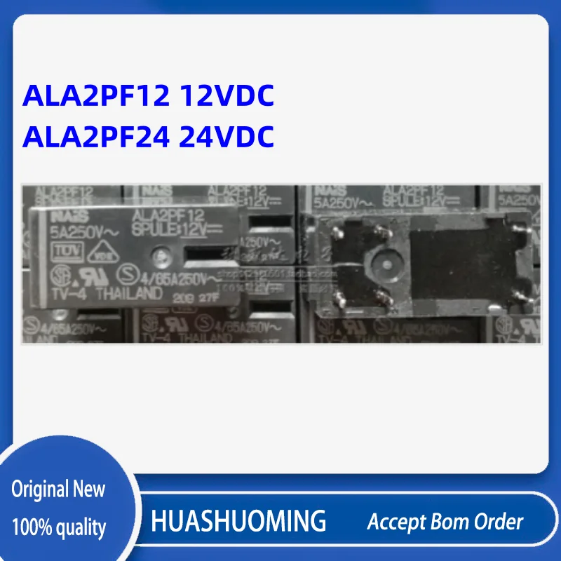 NEW 10Pcs/LoT       ALA2PF12  12VDC      ALA2ZF24  3a 24v  compatible  ALA2PF24  24VDC    M42   A92    5A  6PIN