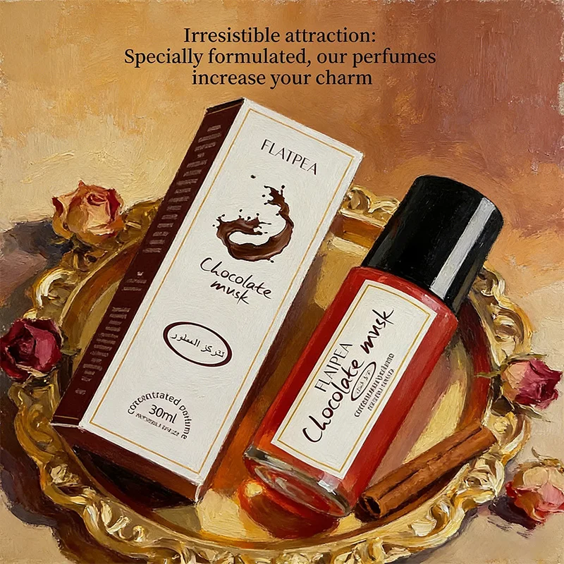 

Парфюм-роллер 30 мл «Шоколадная Ваниль» с ароматом сладкого апельсина и фиников, стойкий, свежий, романтический, туалетная вода, портативный