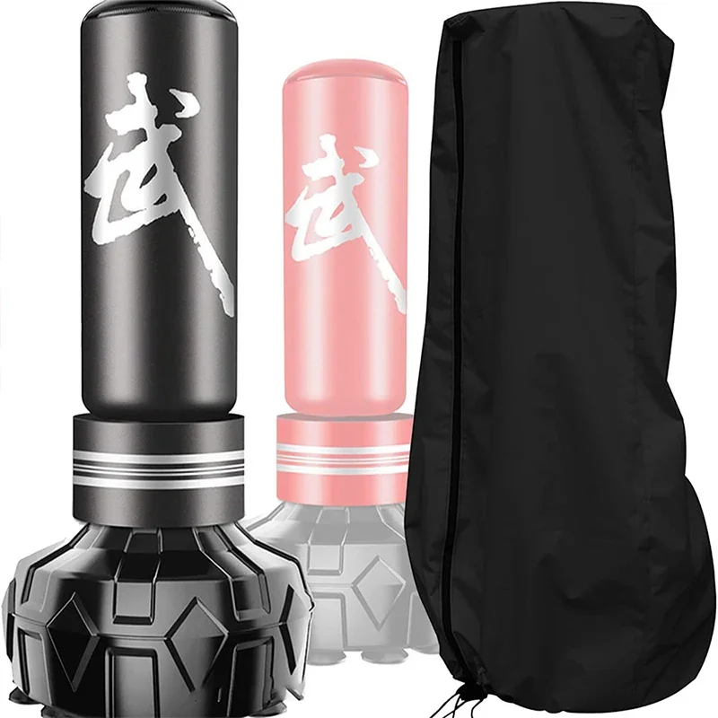 

Стоячий боксерский мешок, защитный чехол, пылезащитный, водонепроницаемый чехол для отдельно стоящего тяжелого боксерского мешка для дома и улицы, черный