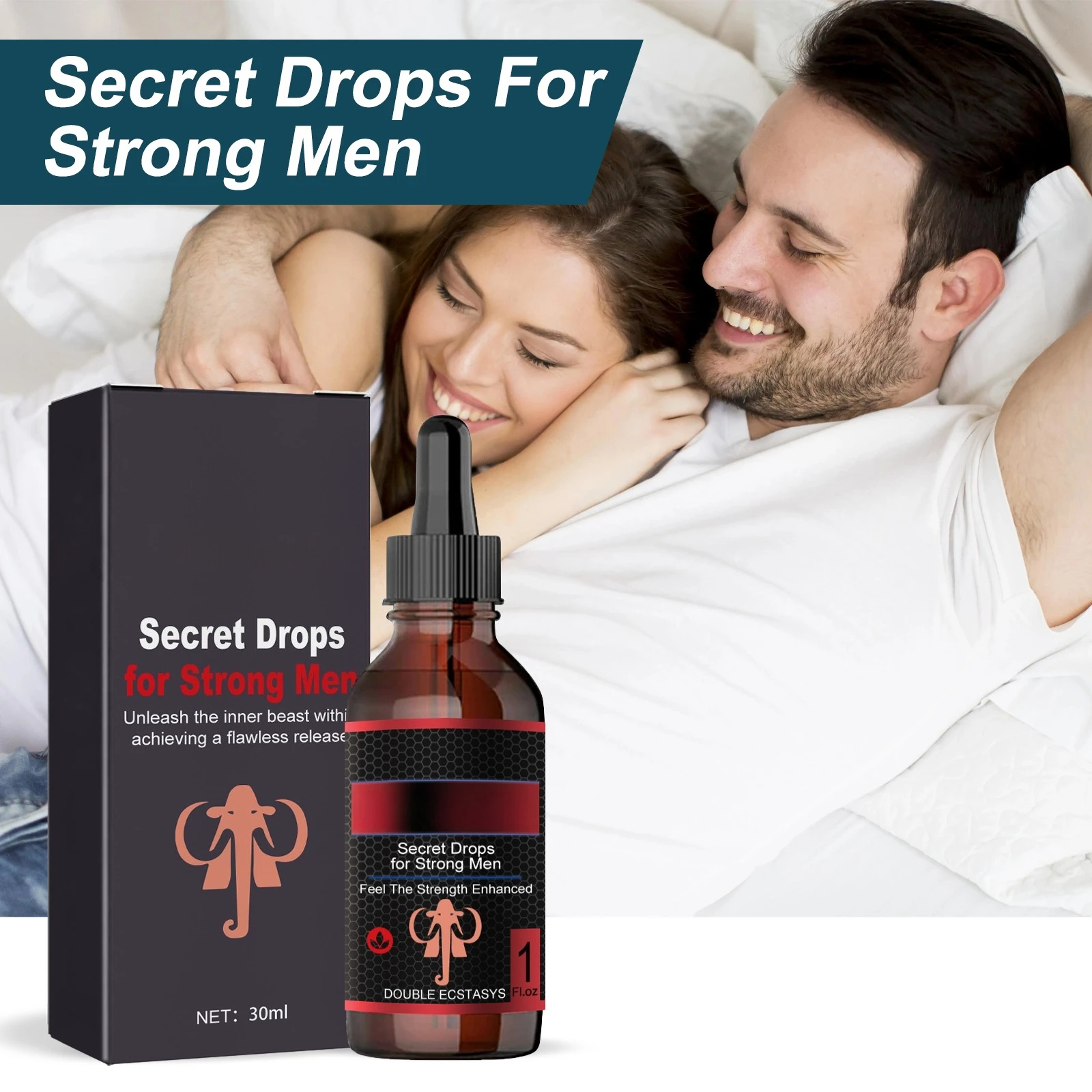 Men's care drops, men's body maintenance, strong vitality, physical and mental pleasure, massage essential oil