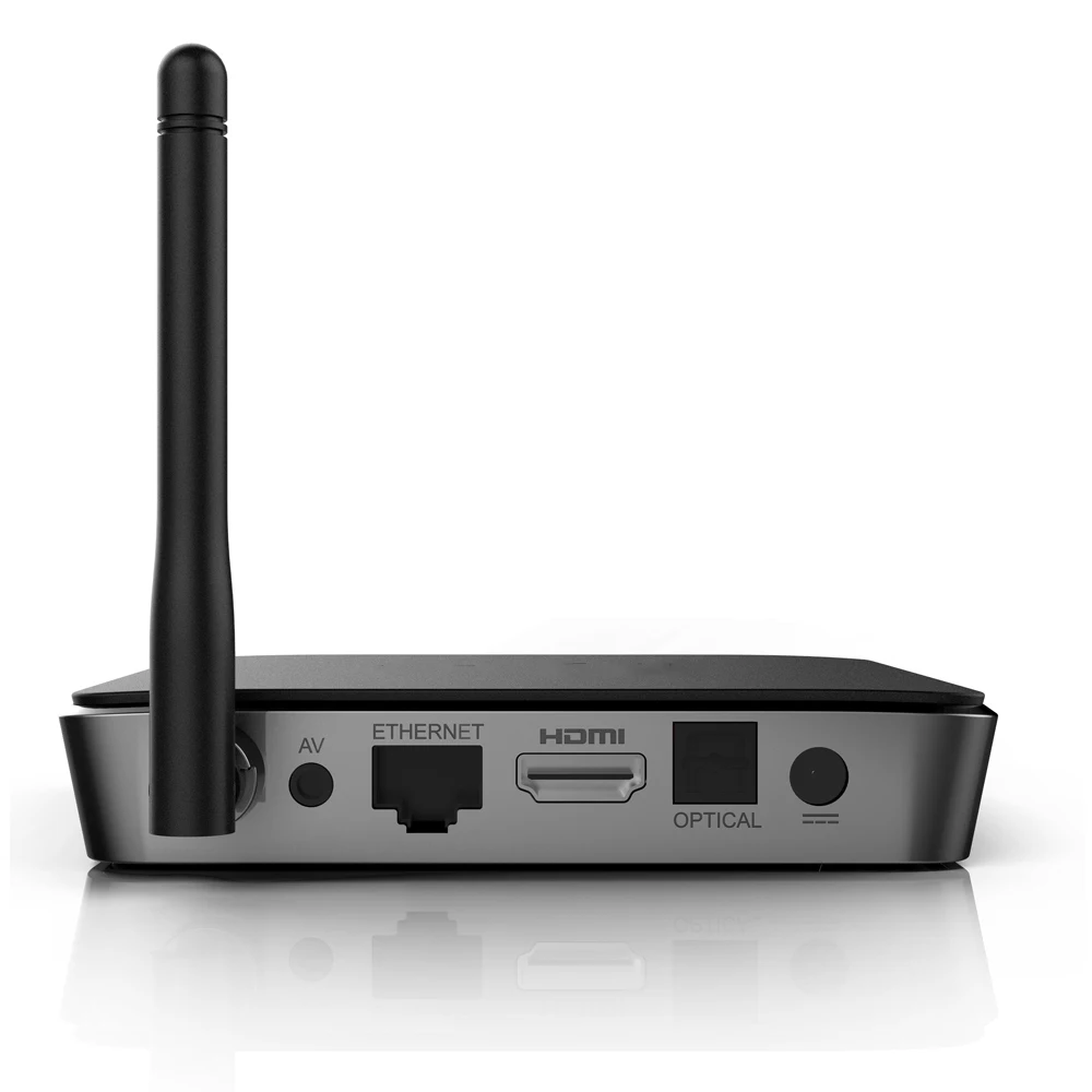 MPEG-4 ASP streaming-apparaat Quad-Core-processor Optionele CPU Android 11-tv-box