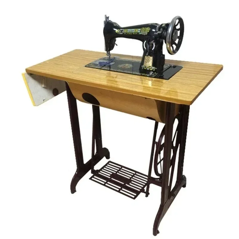 

Vintage pedal sewing machine household desktop eating thick bee butterfly tailor car