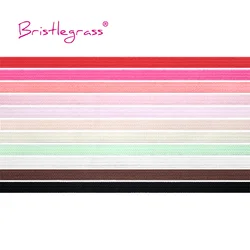 BRISTLEGRASS 5 Yard 4mm Knitting Solid Skinny Elastics Spandex Satin Band kids Hairband Headband Tie Dress Lace Trim DIY Sewing