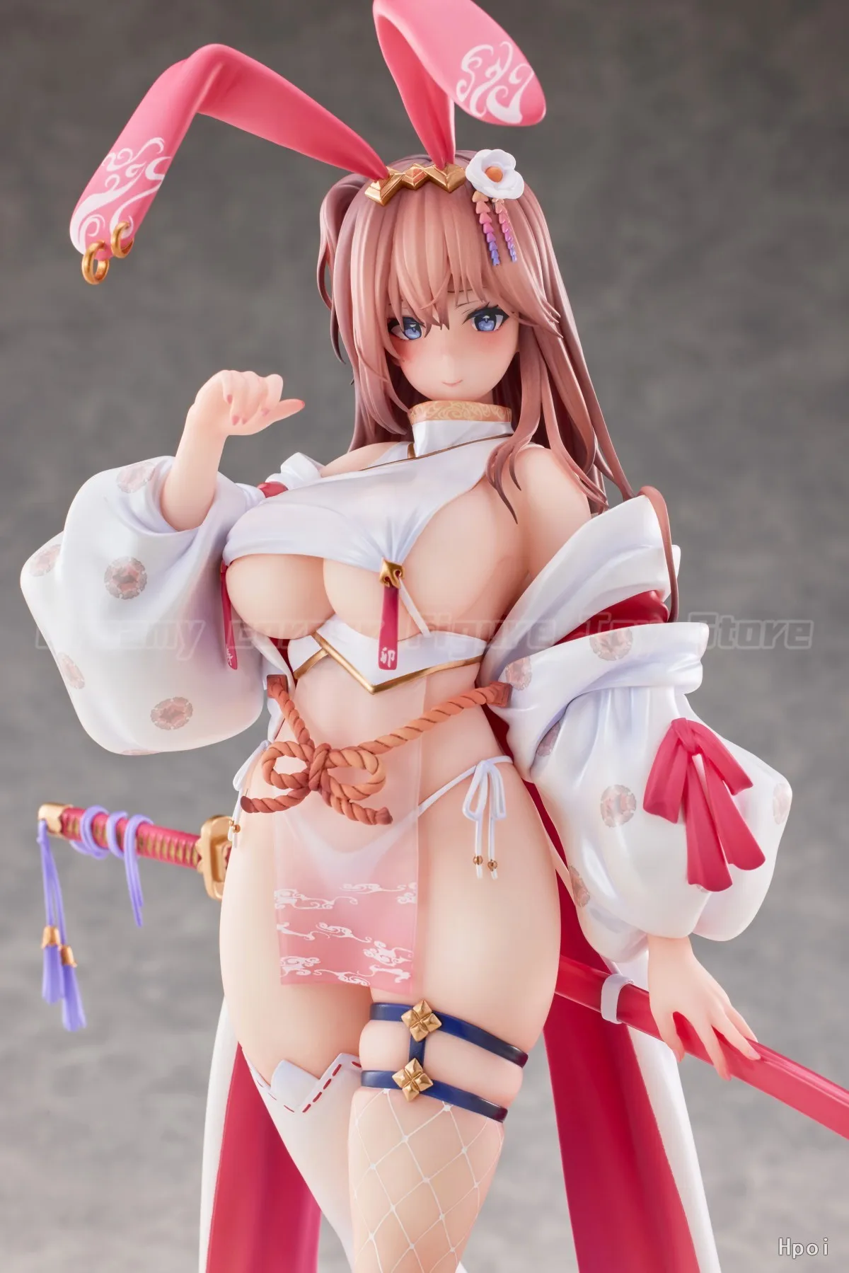 【En Stock】Original Maxcute USAMURAI Snow Rabbit Warrior -chan 1/6 figura juguetes colección modelo adornos