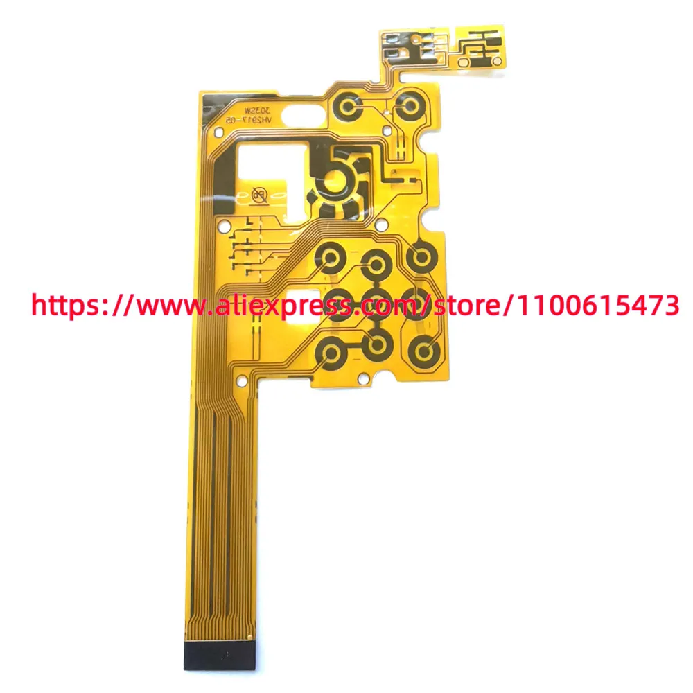 Novo para olympus u700 teclado traseiro cabo flexível peças de reparo da câmera