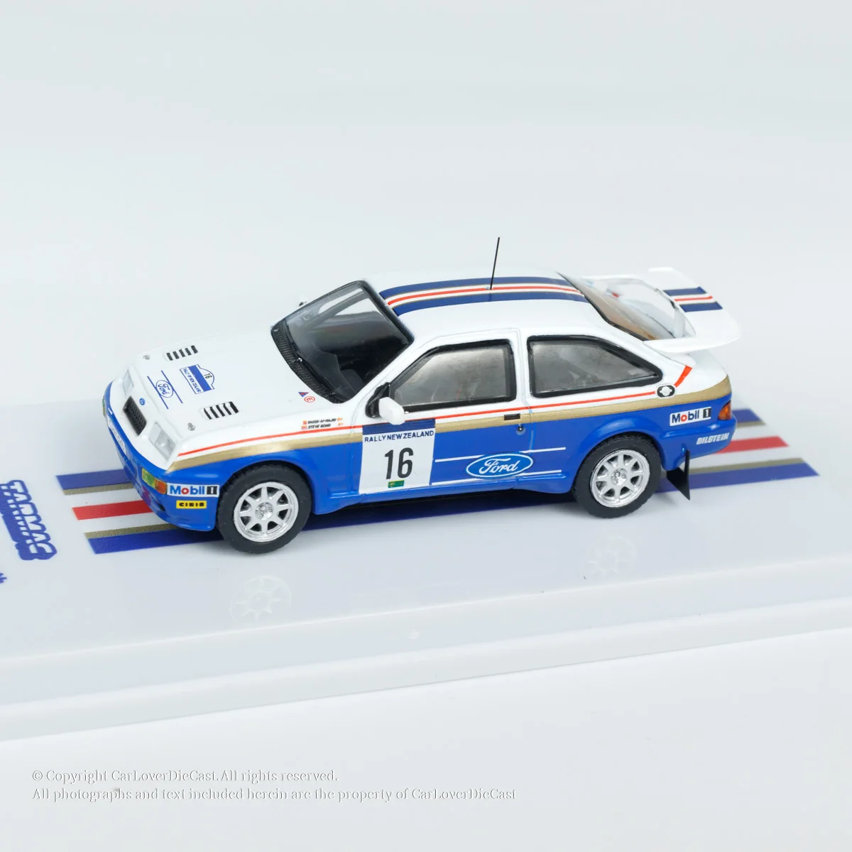 Tarmac Works 1:64 Sierra RS Cosworth Rajd Nowej Zelandii Model samochodu